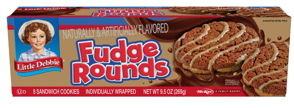 carton of fudge rounds