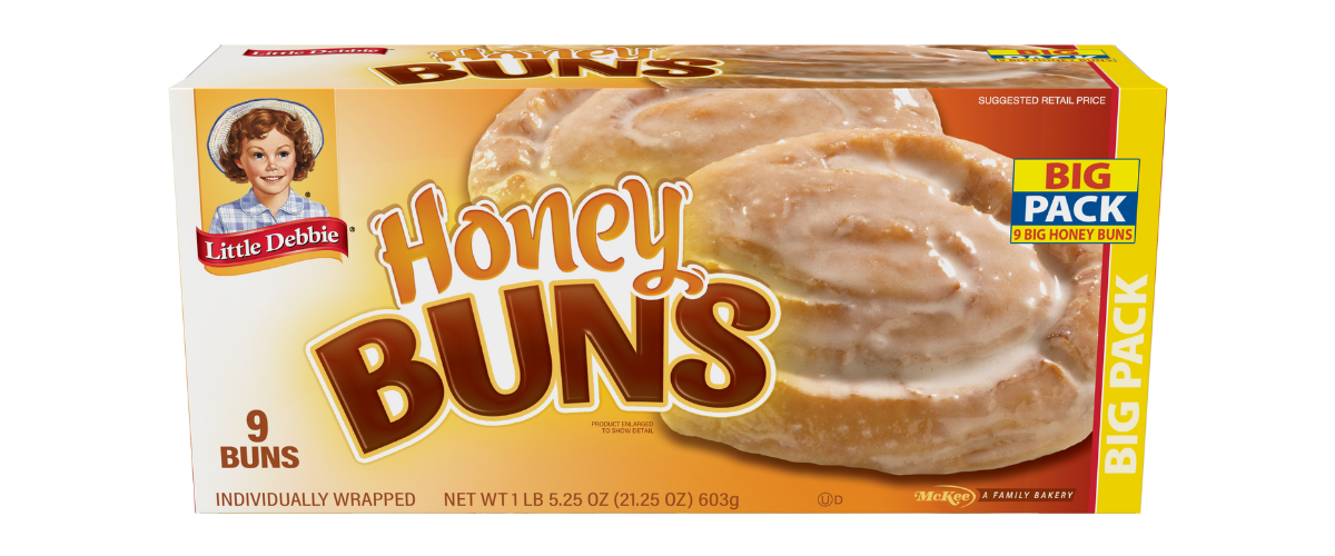 carton of big pack honey buns