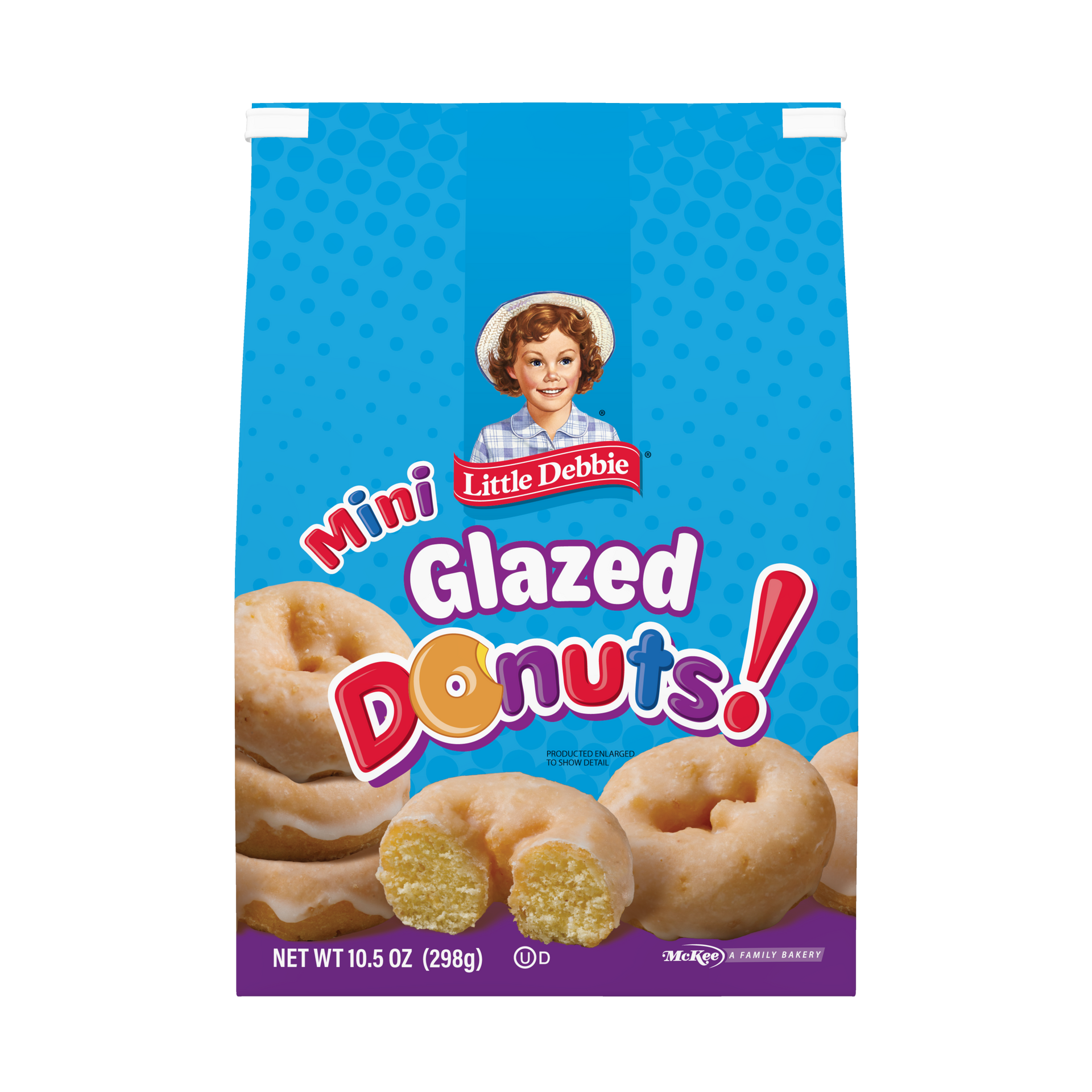 bag of glazed mini donuts