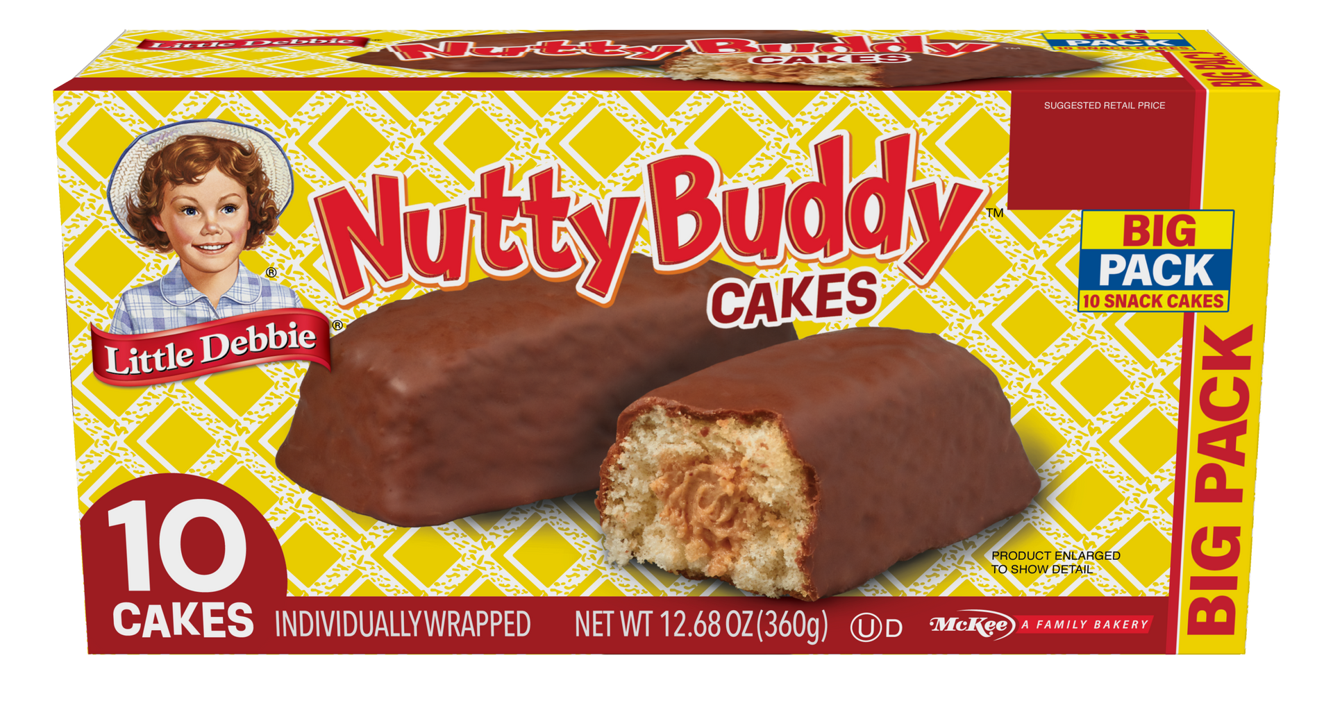 A box of nutty buddy big pack wafers