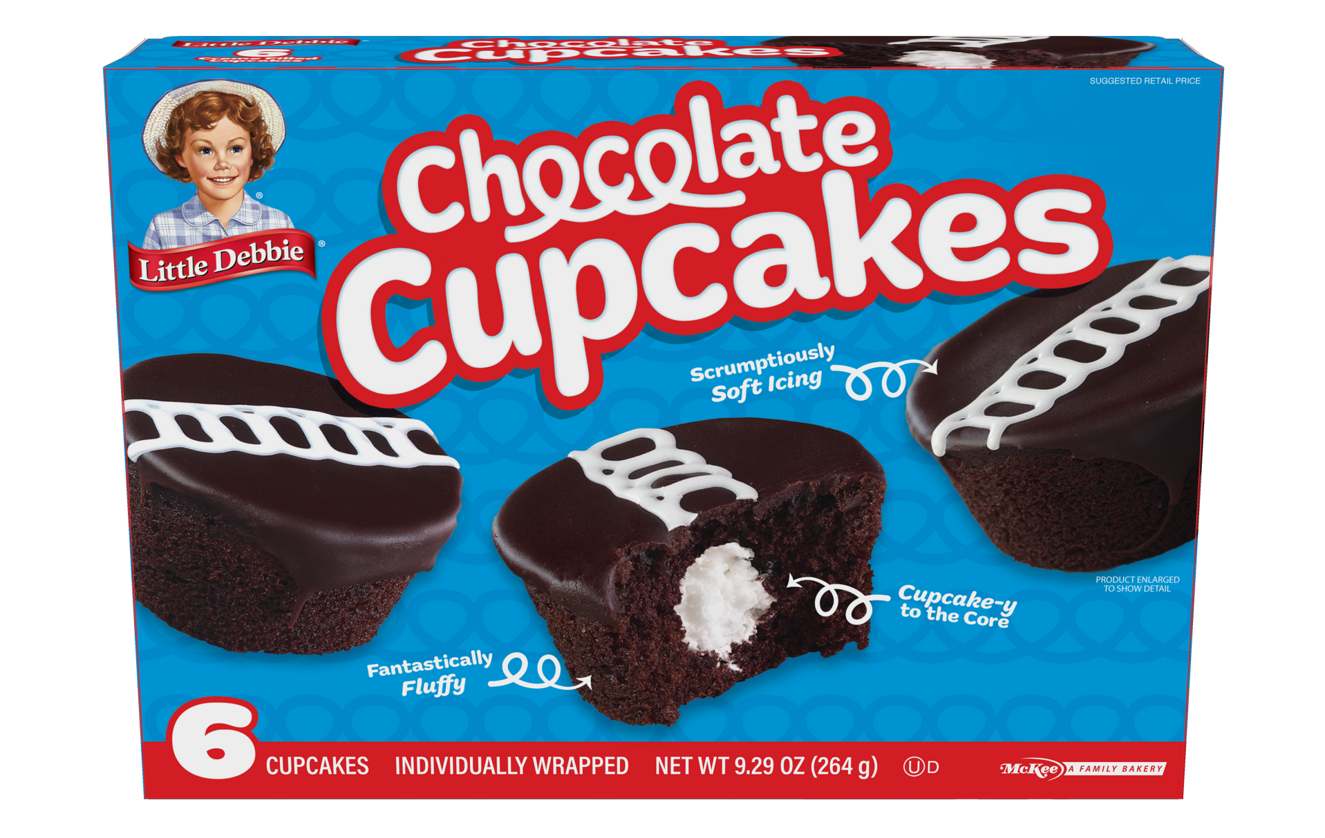 carton of chocolate cupcakes