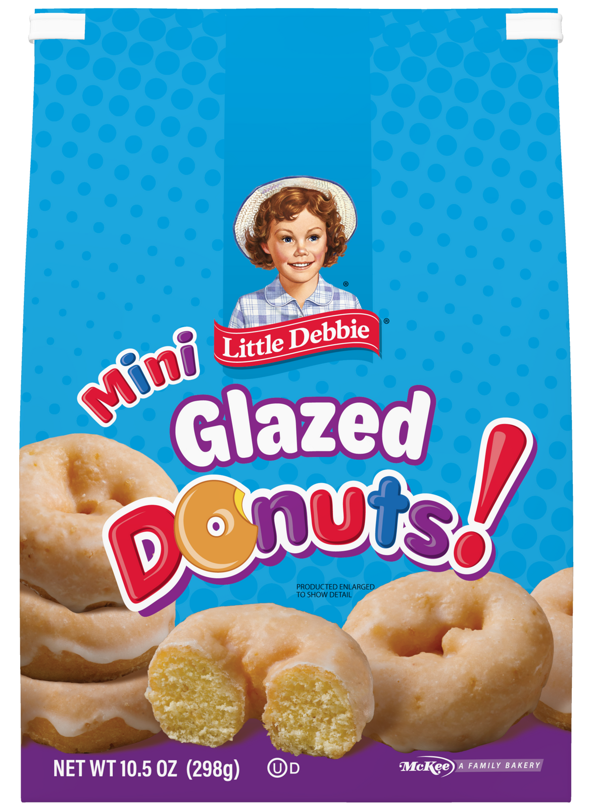bag of glazed mini donuts