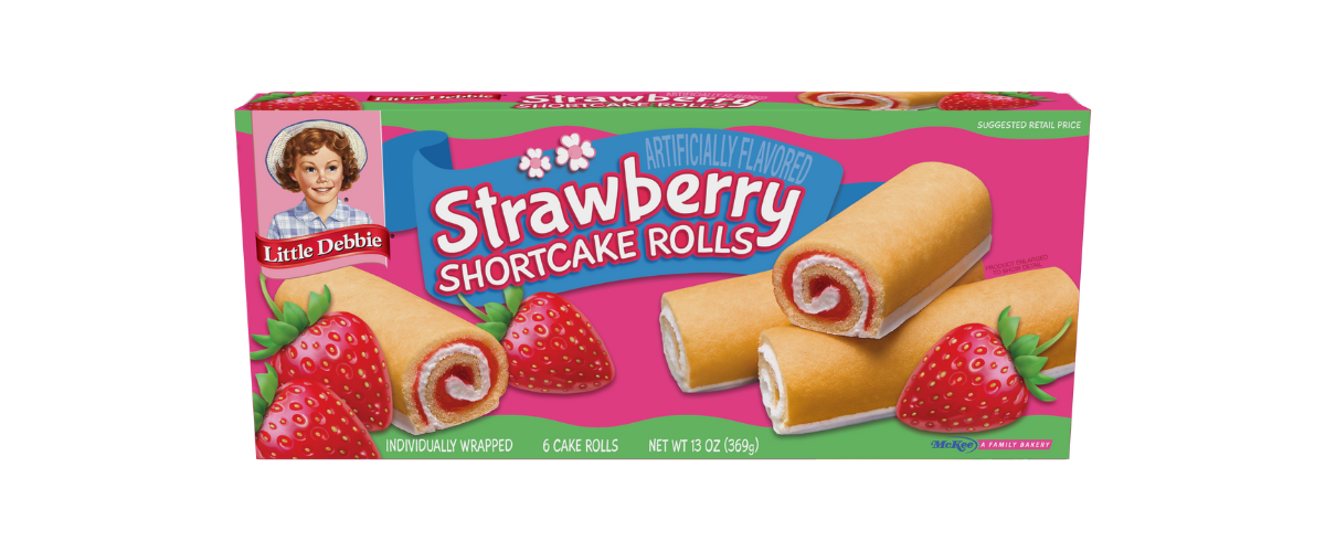 carton of strawberry shortcake rolls