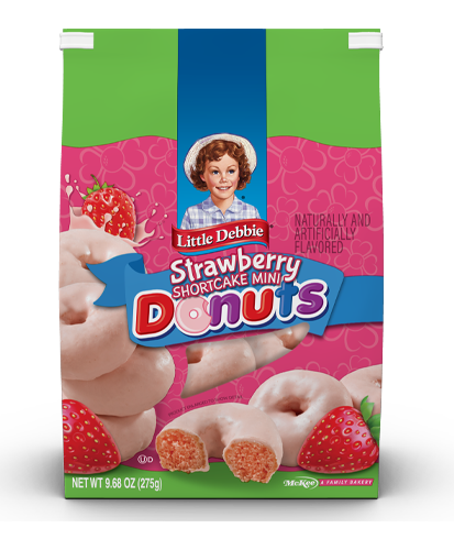 bag of strawberry shortcake mini donuts