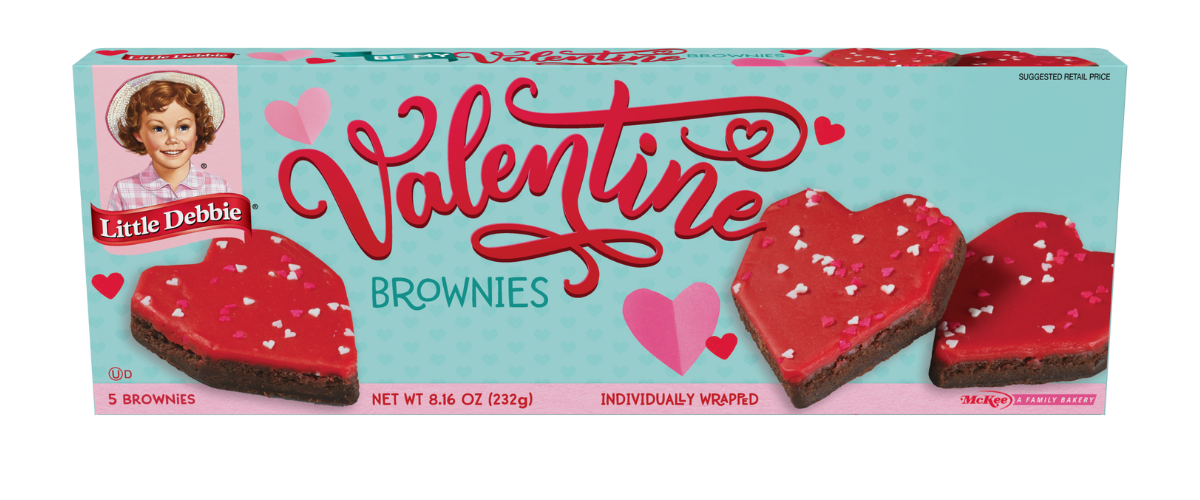 carton of valentine brownies
