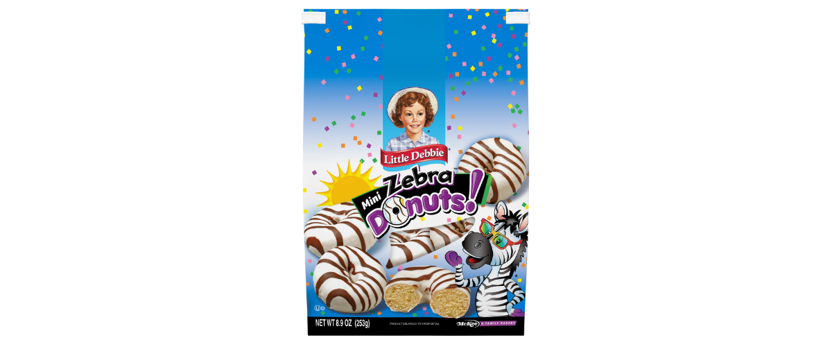 zebra cake mini donuts bag