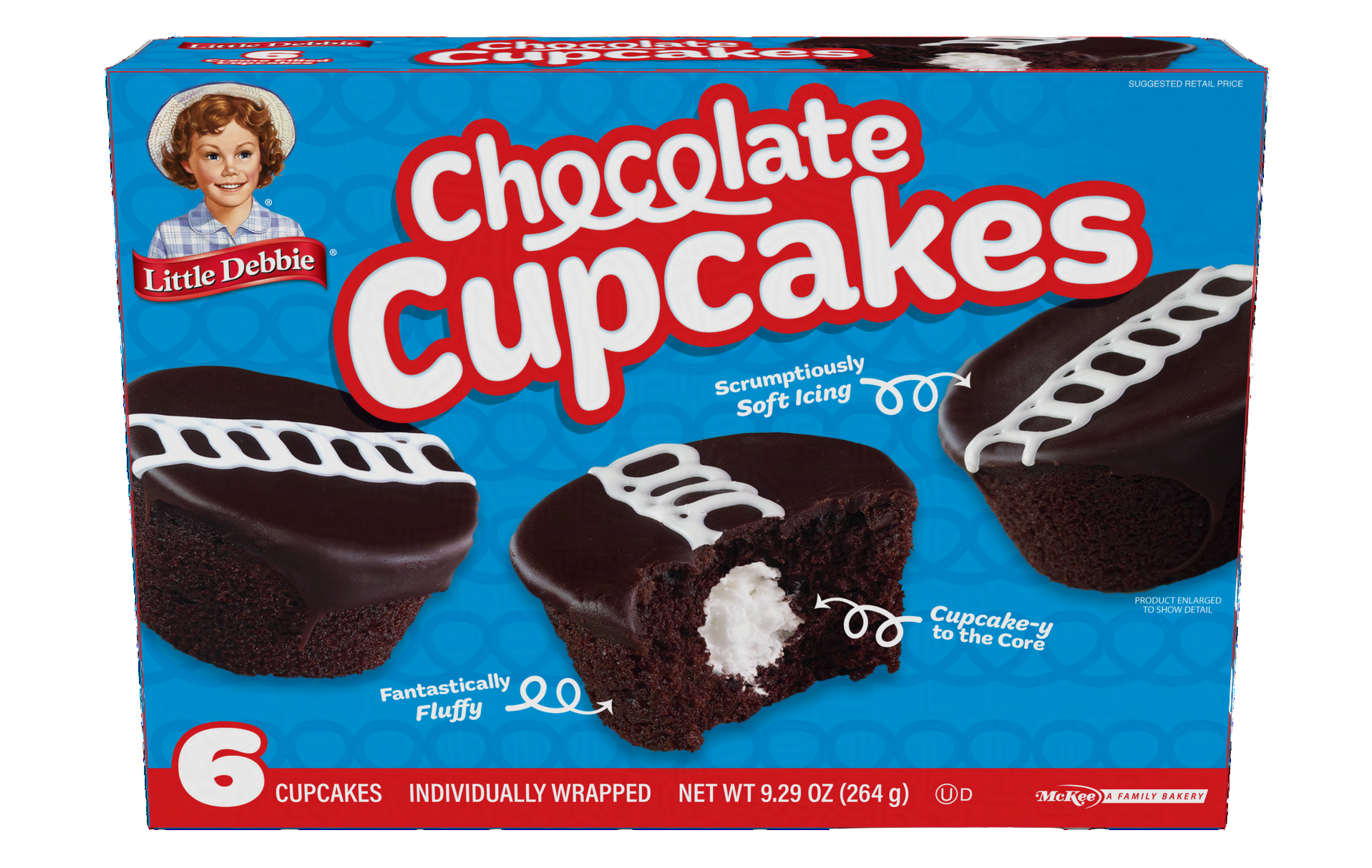 carton of chocolate cupcakes