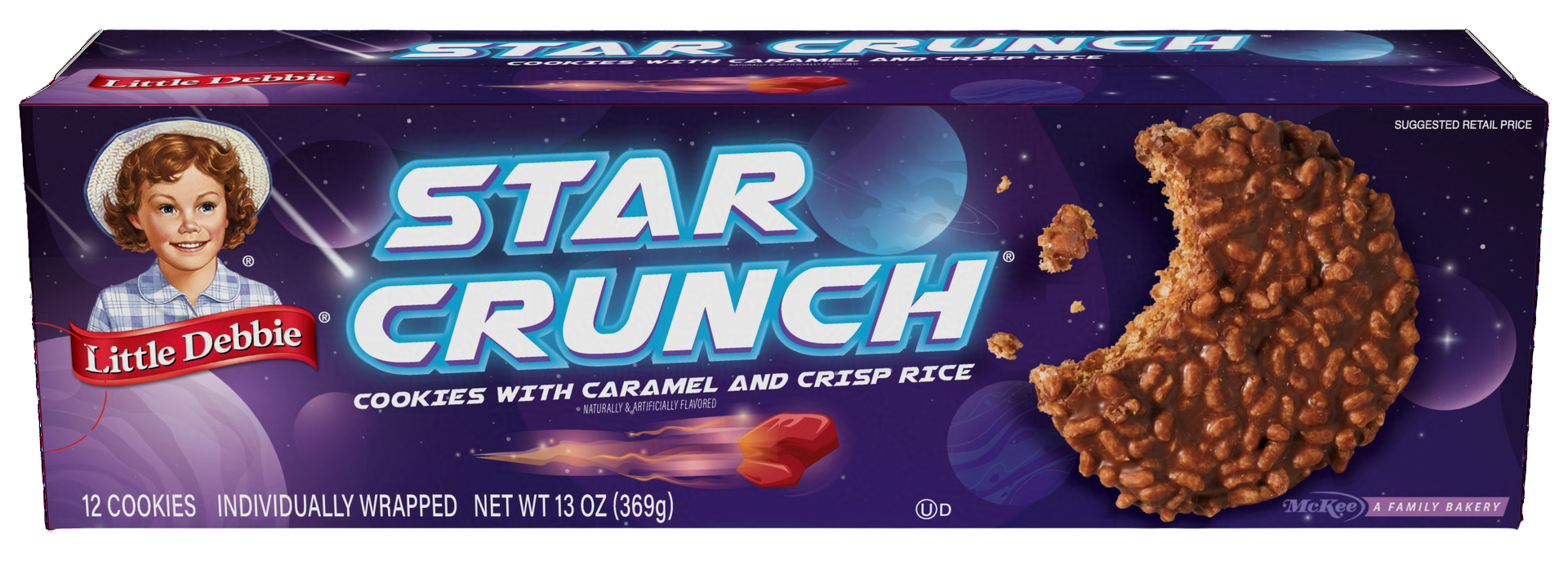carton of big pack star crunch cookies