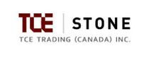 TCE Stone logo with red TCE, black STONE, and gray TCE Trading (Canada) Inc. text