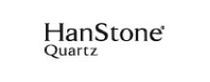 HanStone Quartz logo in black text on a white background