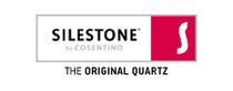 Silestone logo with red square icon and the text “The Original Quartz” on white background