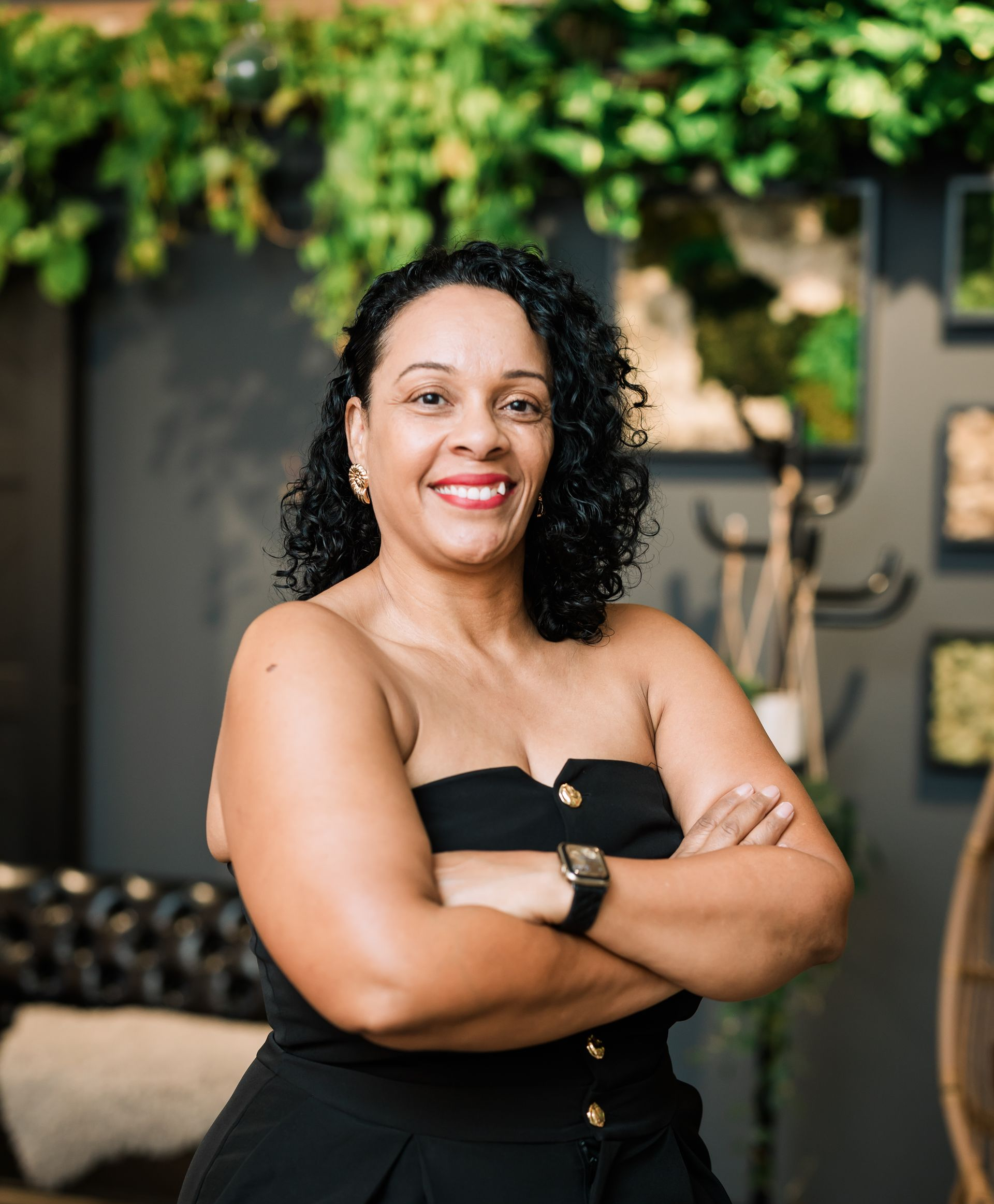 Las Vegas Realtor Crystal Elijah-Ramos standing with arms crossed