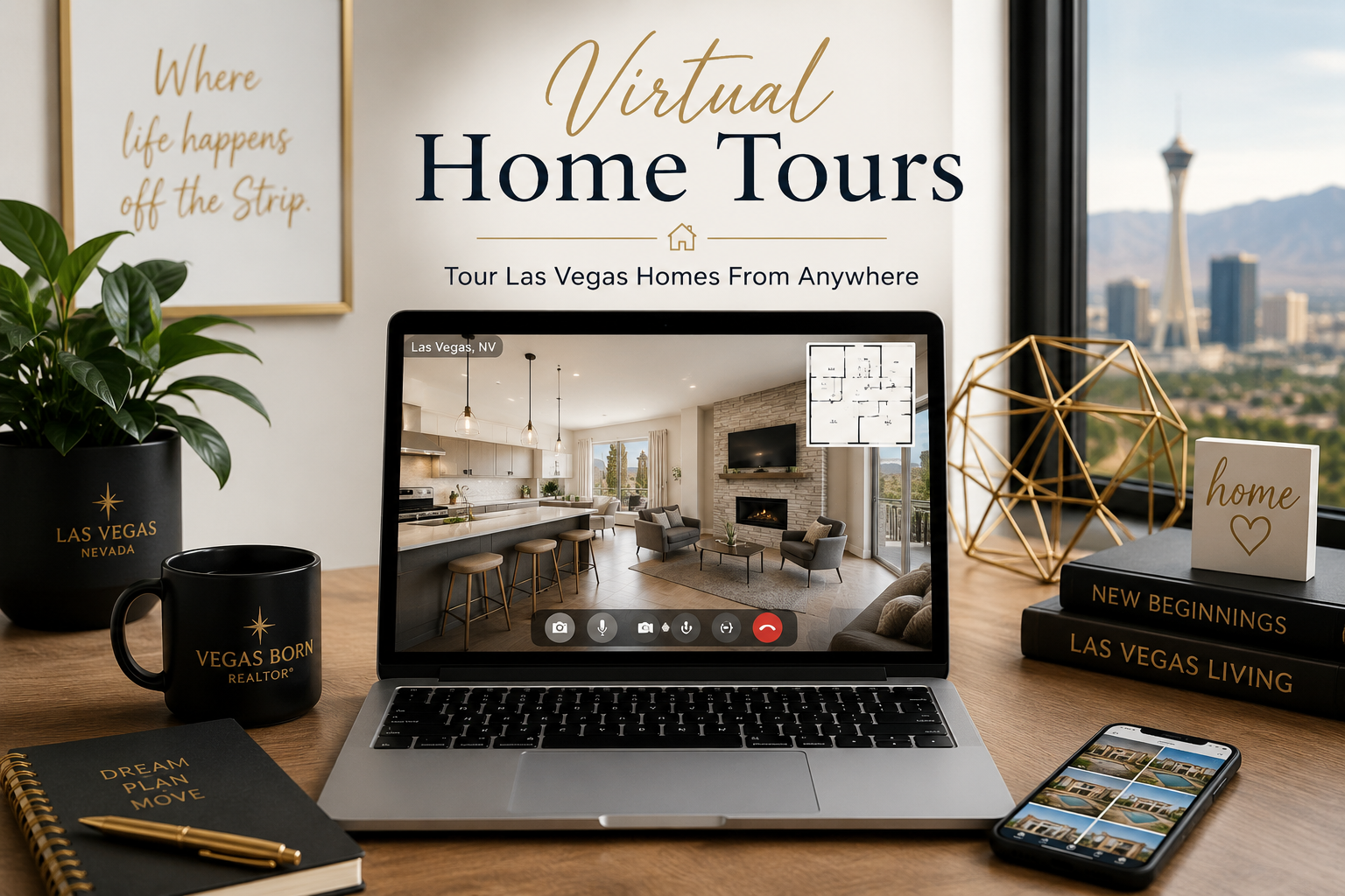 Virtual home tours helping California buyers explore Las Vegas homes before relocating