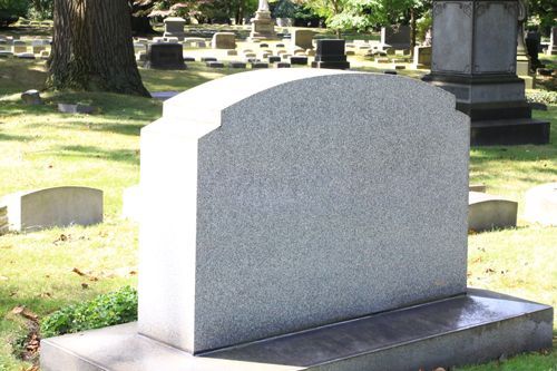 Plain gravestone at a cemetery. — Melbourne, VIC — Sewlyn Allen PTY