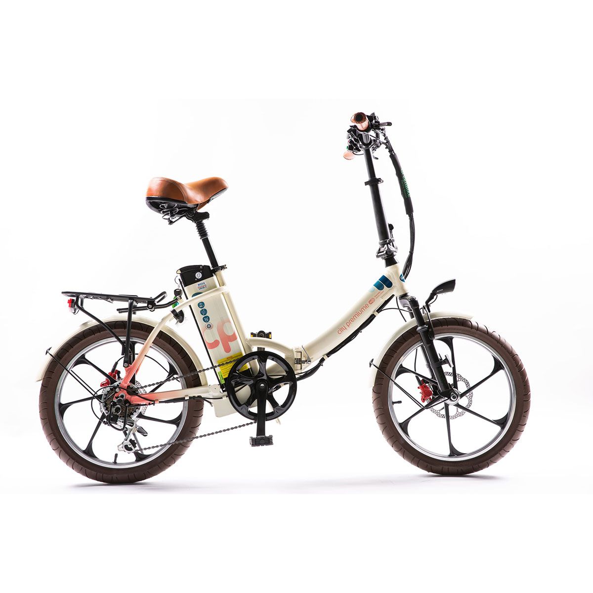 אופניים חשמליים ‏מתקפלים GreenBike City Premium