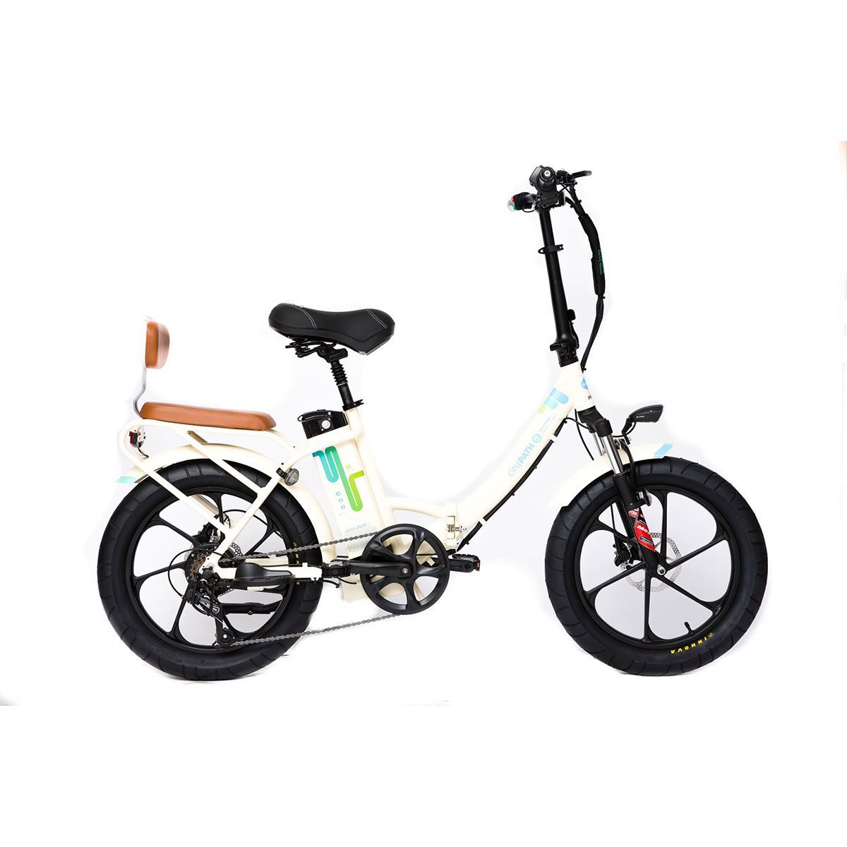 אופניים חשמליים ‏מתקפלים GreenBike City Path MINI FAT
