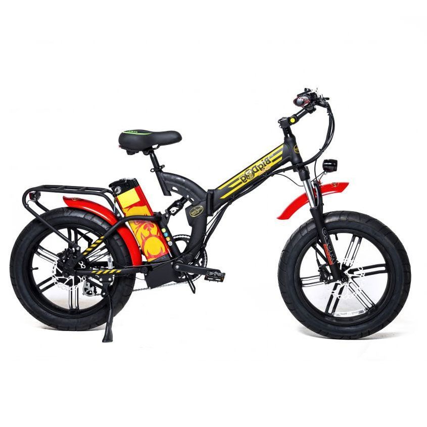אופניים חשמליים ‏מתקפלים GreenBike Big Dog Off Road