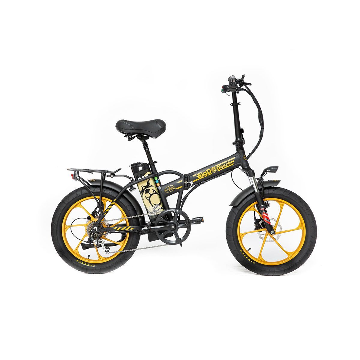 אופניים חשמליים ‏מתקפלים GreenBike BIG Dog RoadStar