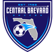 Central Brevard soccer club logo with Florida silhouette and soccer ball on blue shield