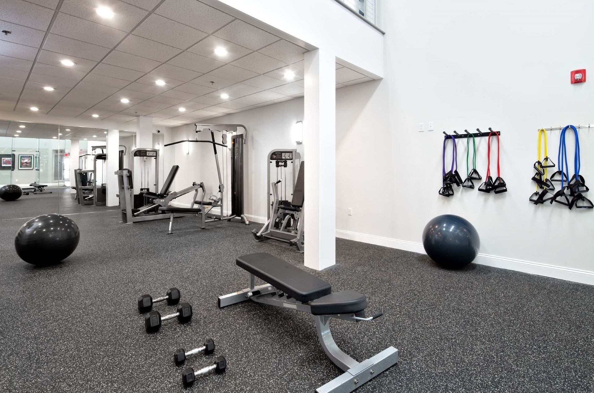 Fitness Center at The Royce at Trumbull.