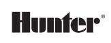 Hunter logo in bold black text on a white background