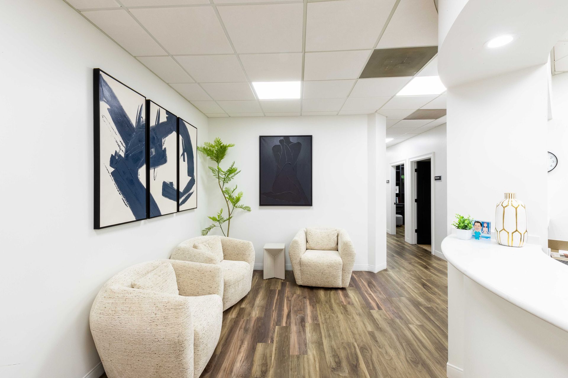 Comfortable office environment at Plastic Surgery Center of the South