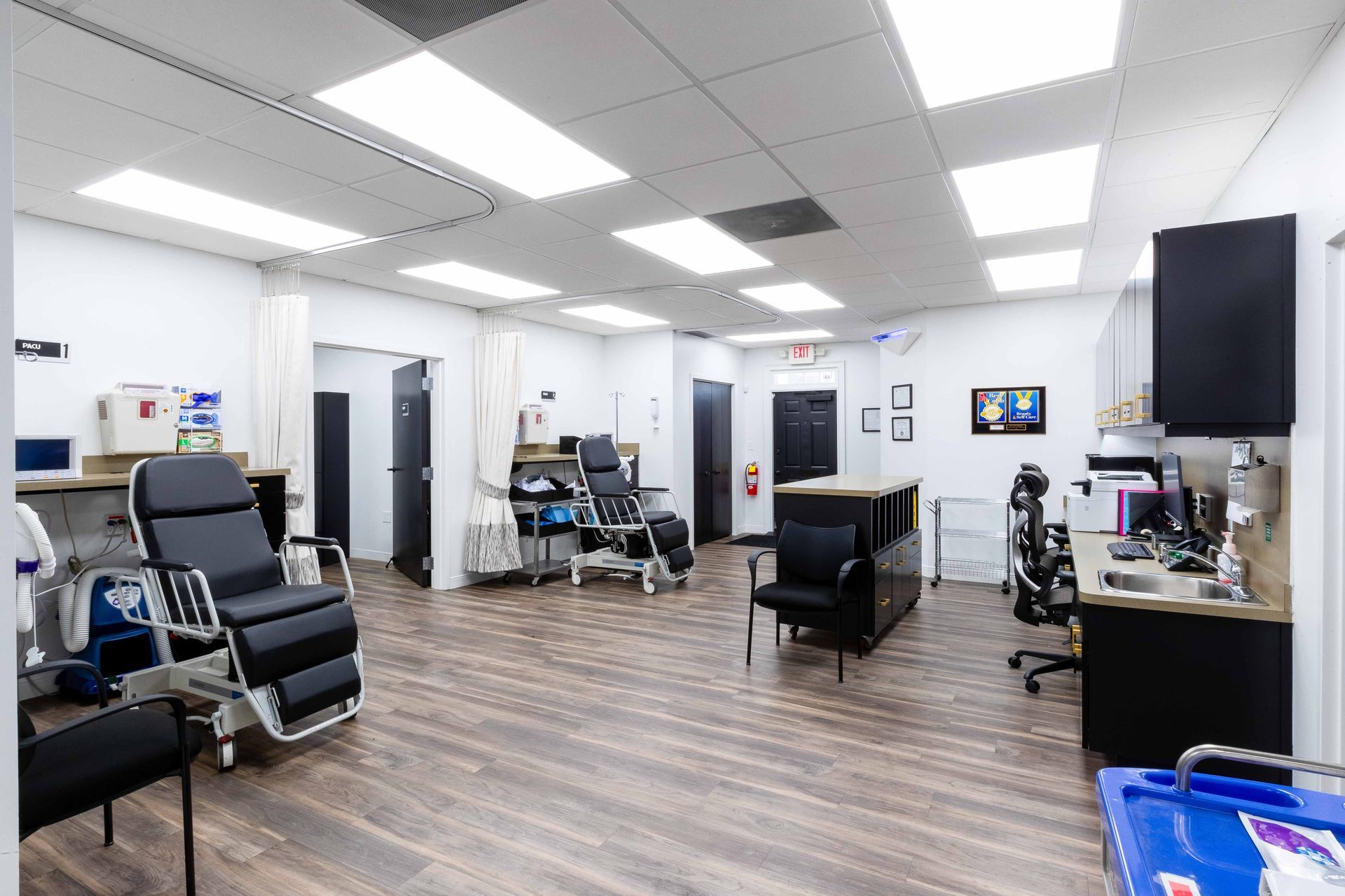 Plastic Surgery Center of the South procedure room