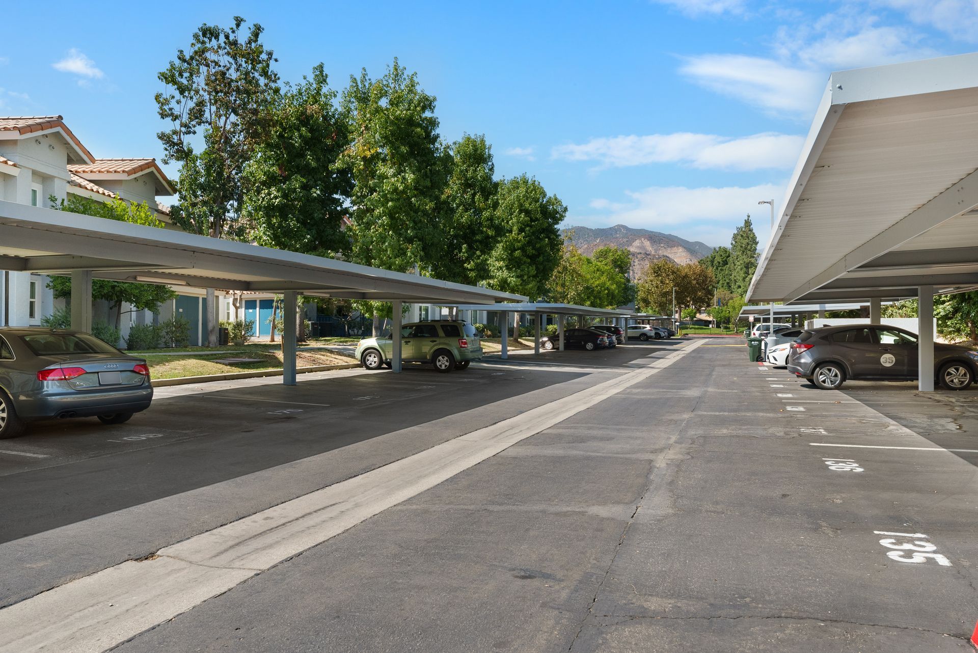 Covered parking