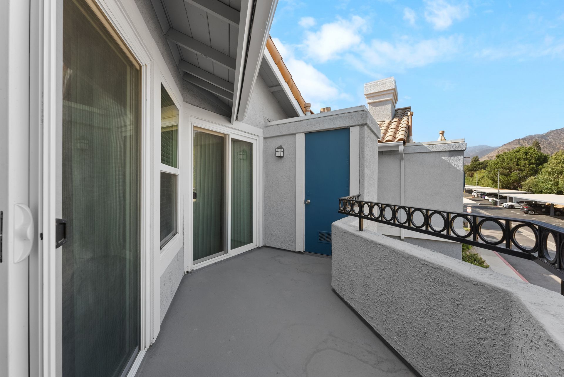 Outdoor balcony
