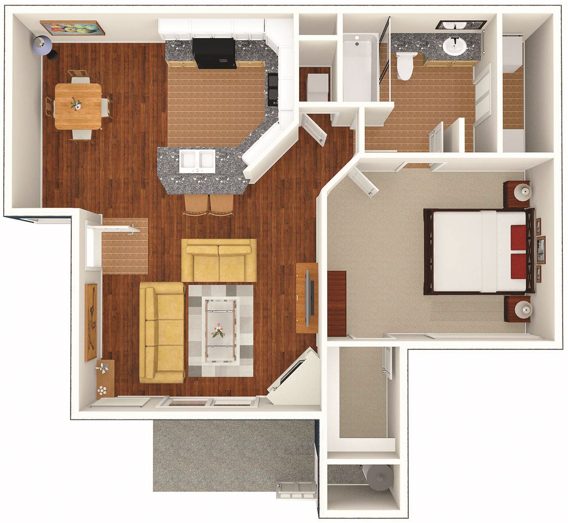 1 Bed | 1 Bath