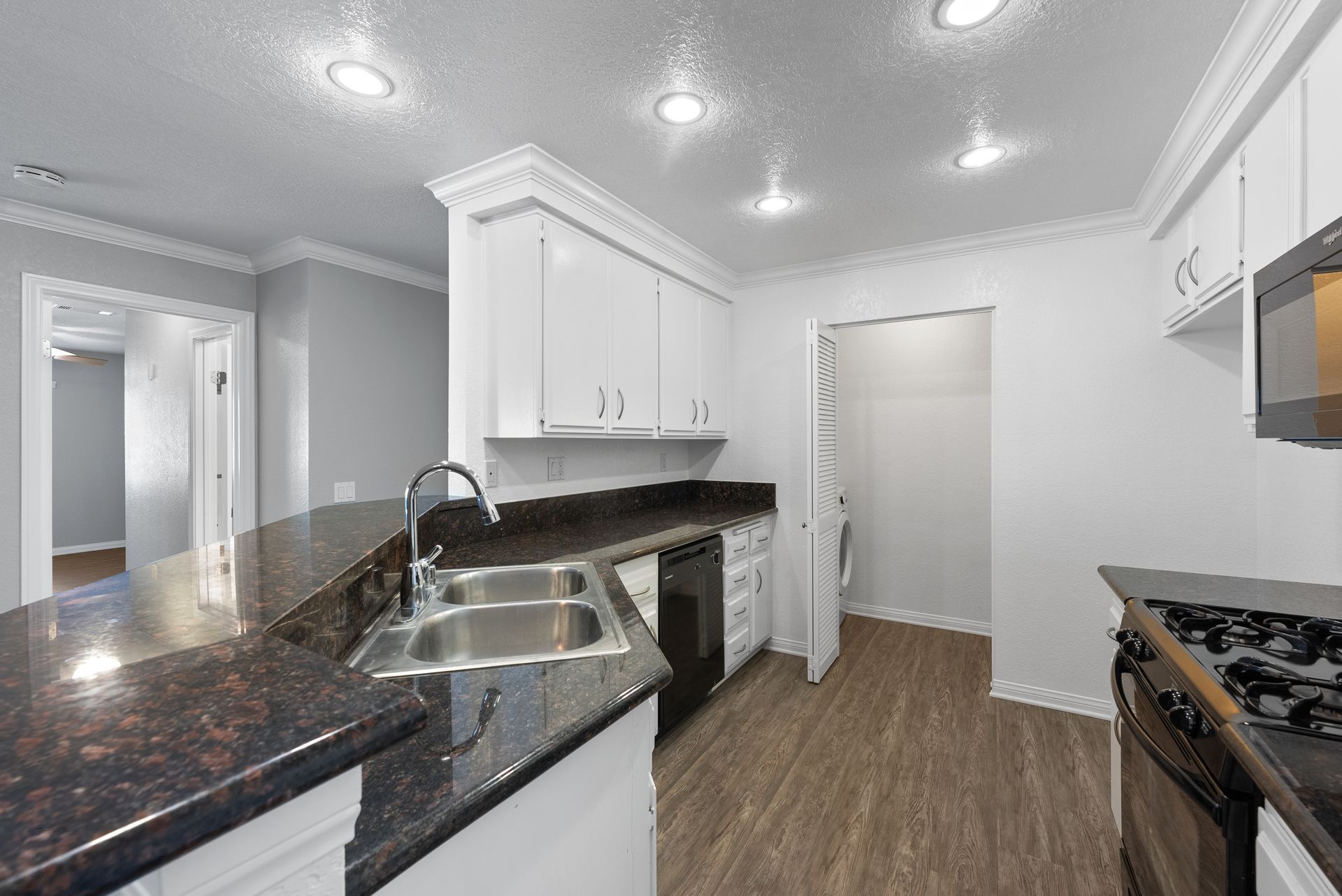 Kitchen counter with sink
