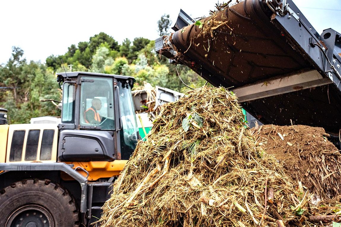 Operazioni di lavorazione dei rifiuti vegetali