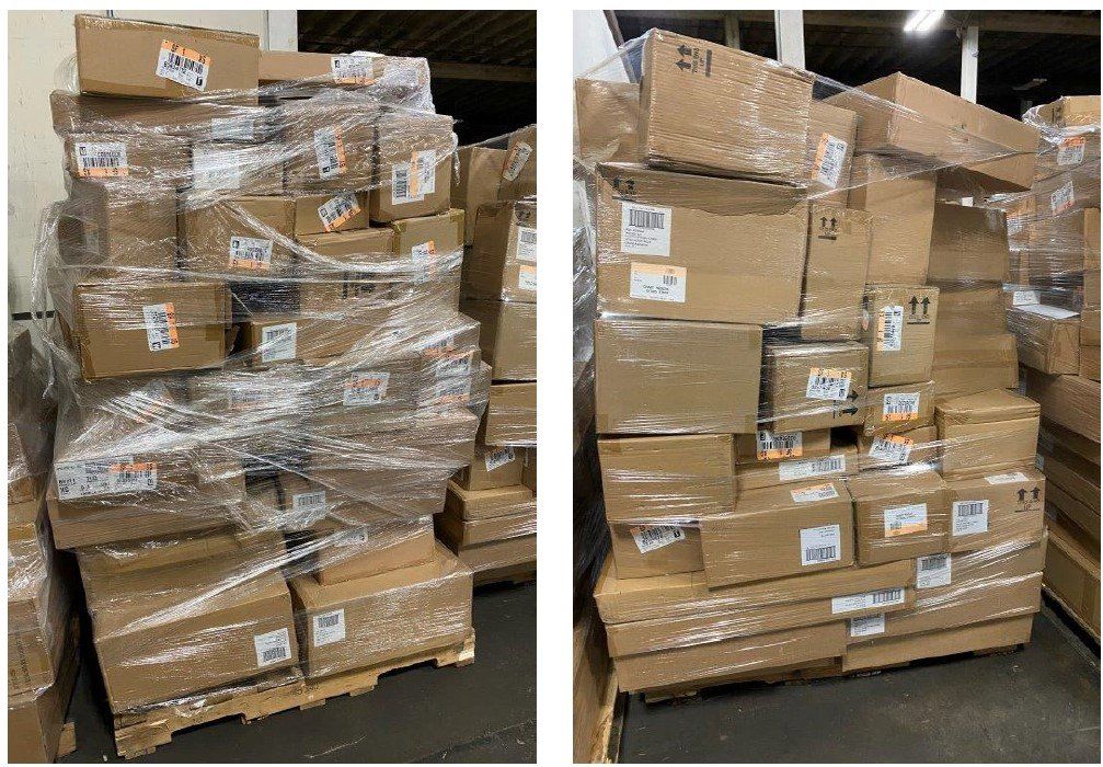target case pack truckload pallets