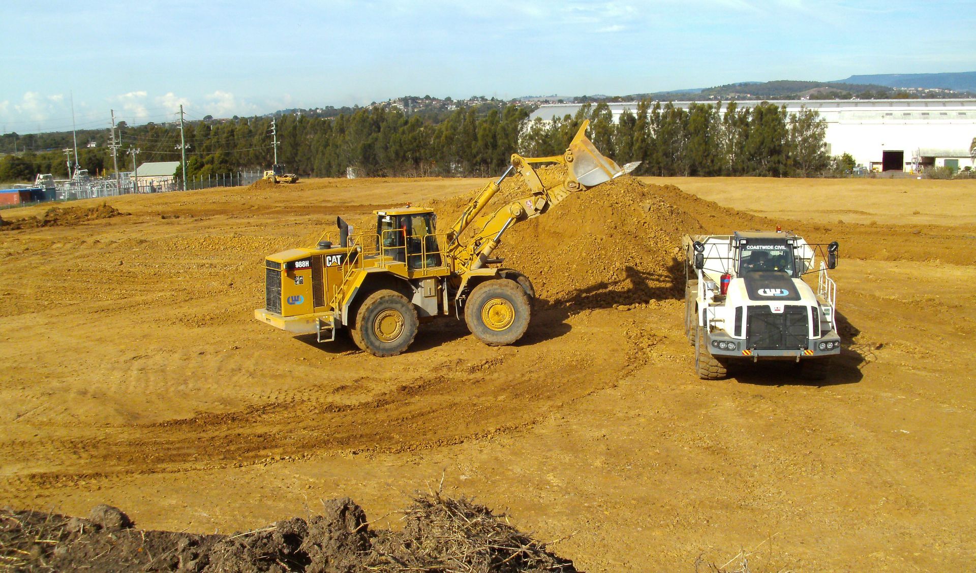 earthmoving capability