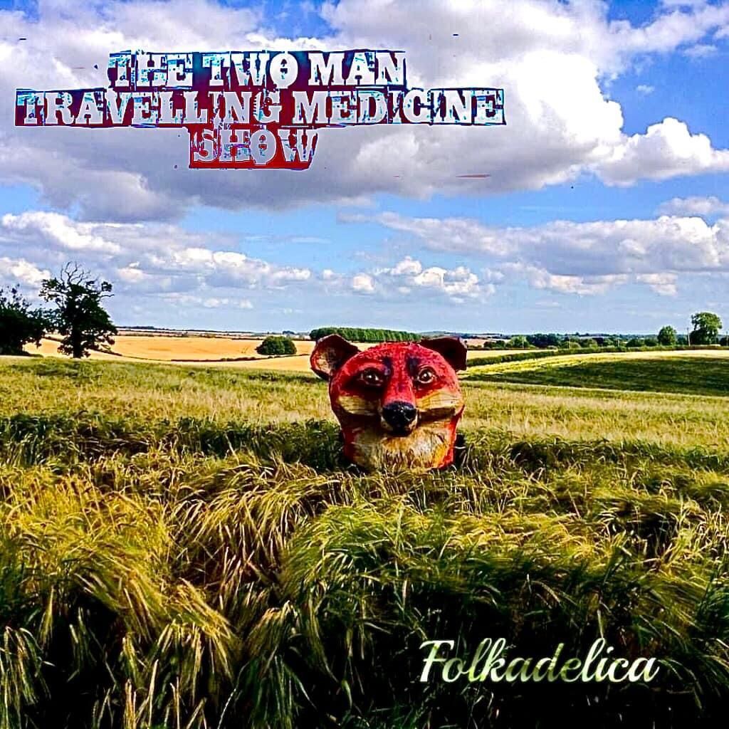 An album cover for the two man travelling medicine show
