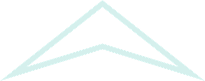 A light blue arrow pointing up on a white background.