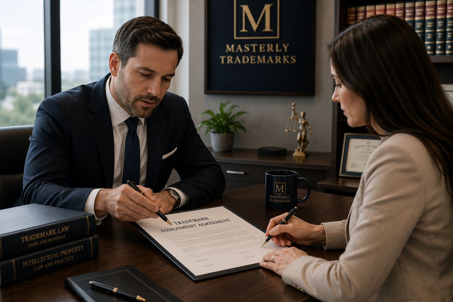 professional guidance related to trademark assignment agreement