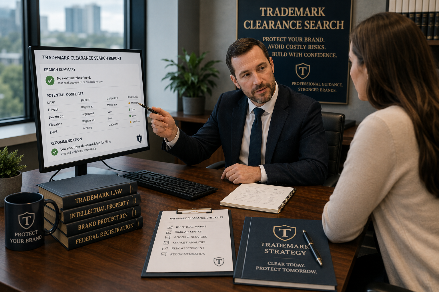 trademark clearance search professional guidance
