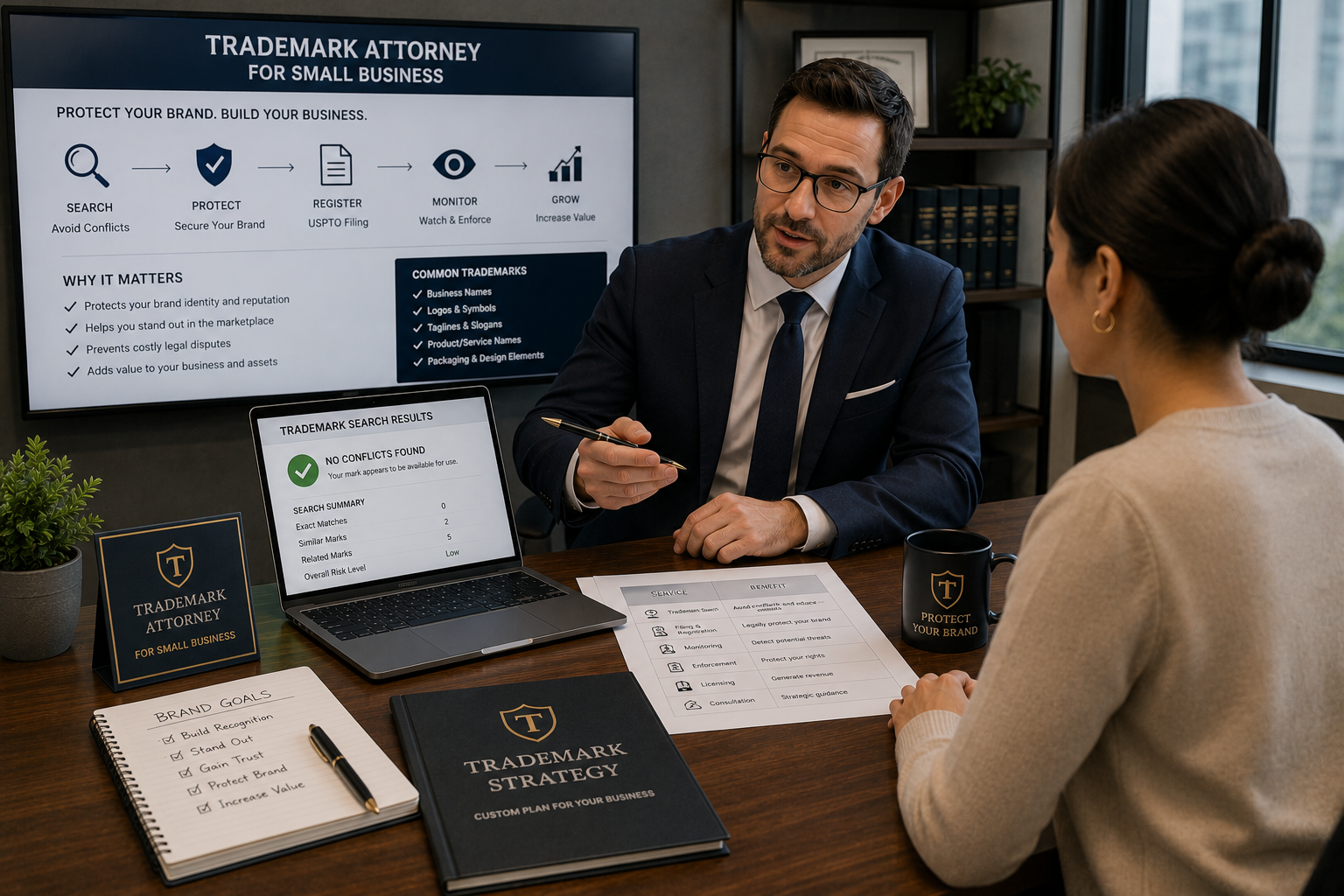 consultation for trademark attorney for small
business