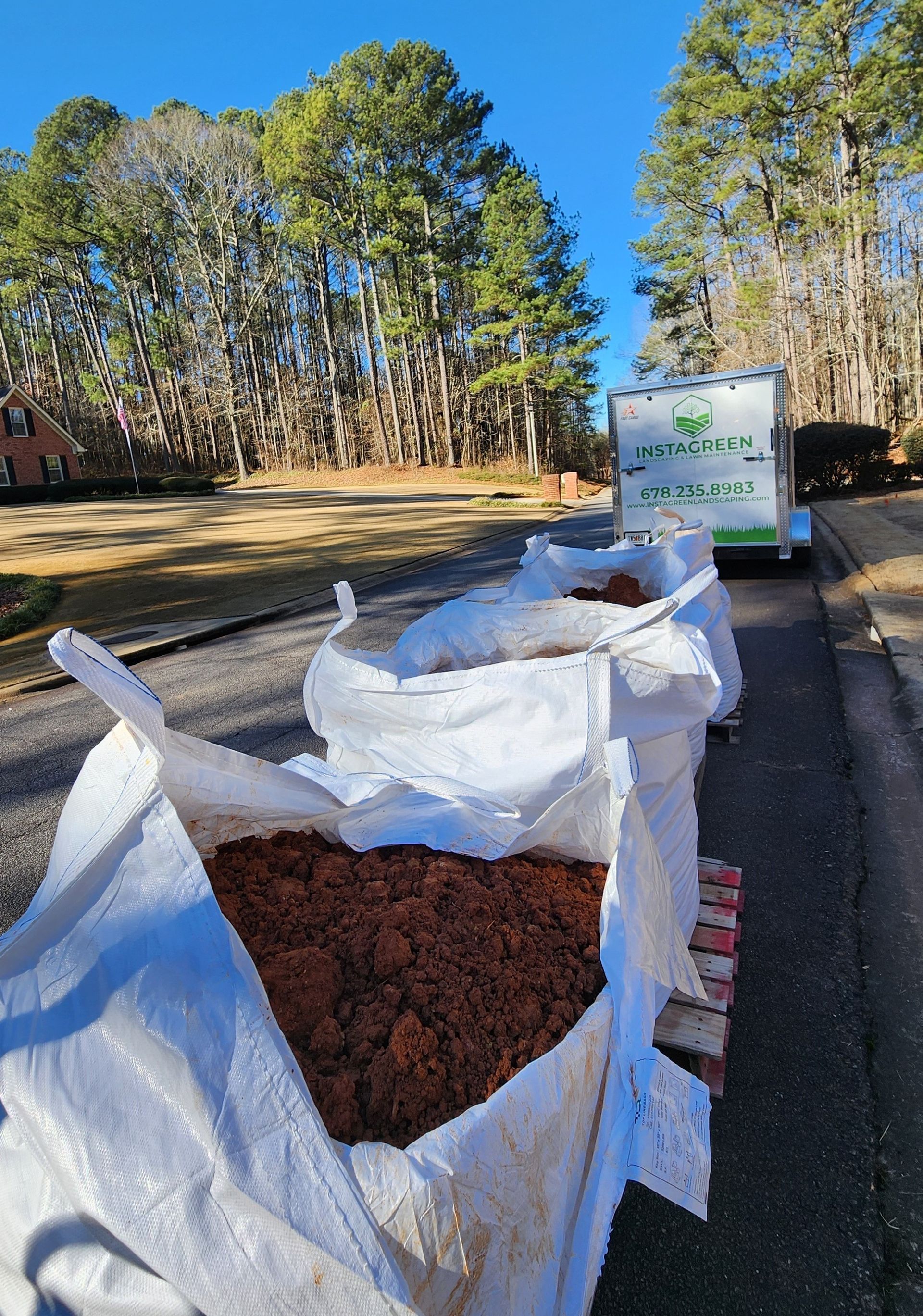 Quality soils sands vining stone sharpsburg ga