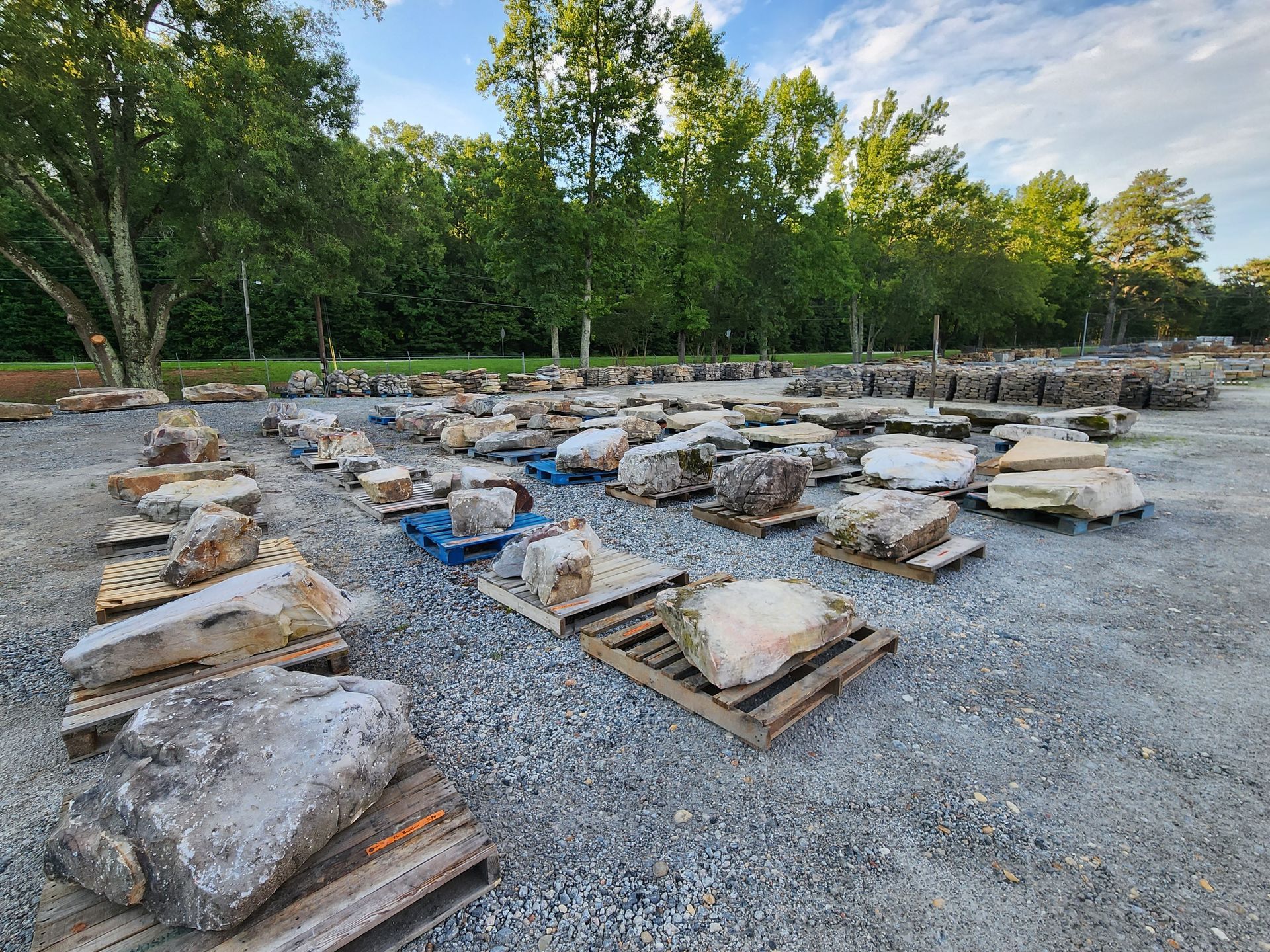 Boulder Selection at Vining Stone