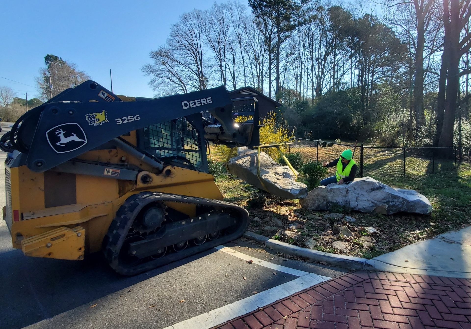 DUI Protection on Dangerous Curve with Boulder Placement
