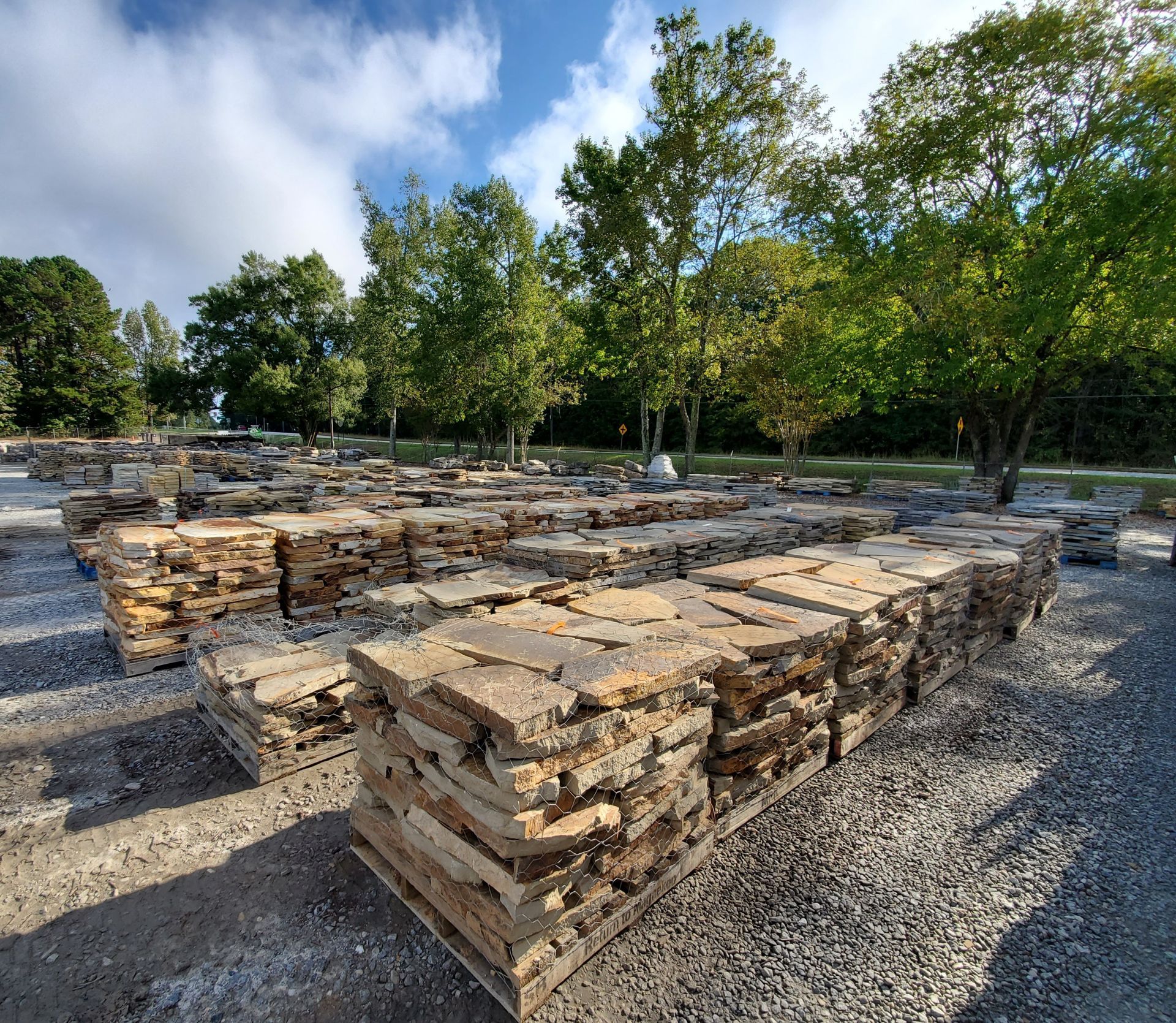 Premium Flagstone Selection at Vining Stone in Sharpsburg, GA
