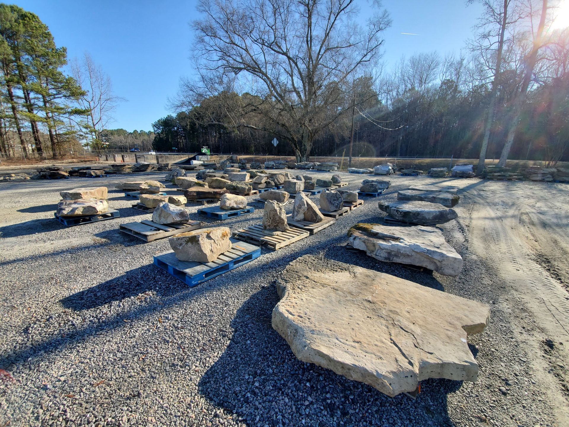 Premium Flagstone Selection at Vining Stone in Sharpsburg, GA