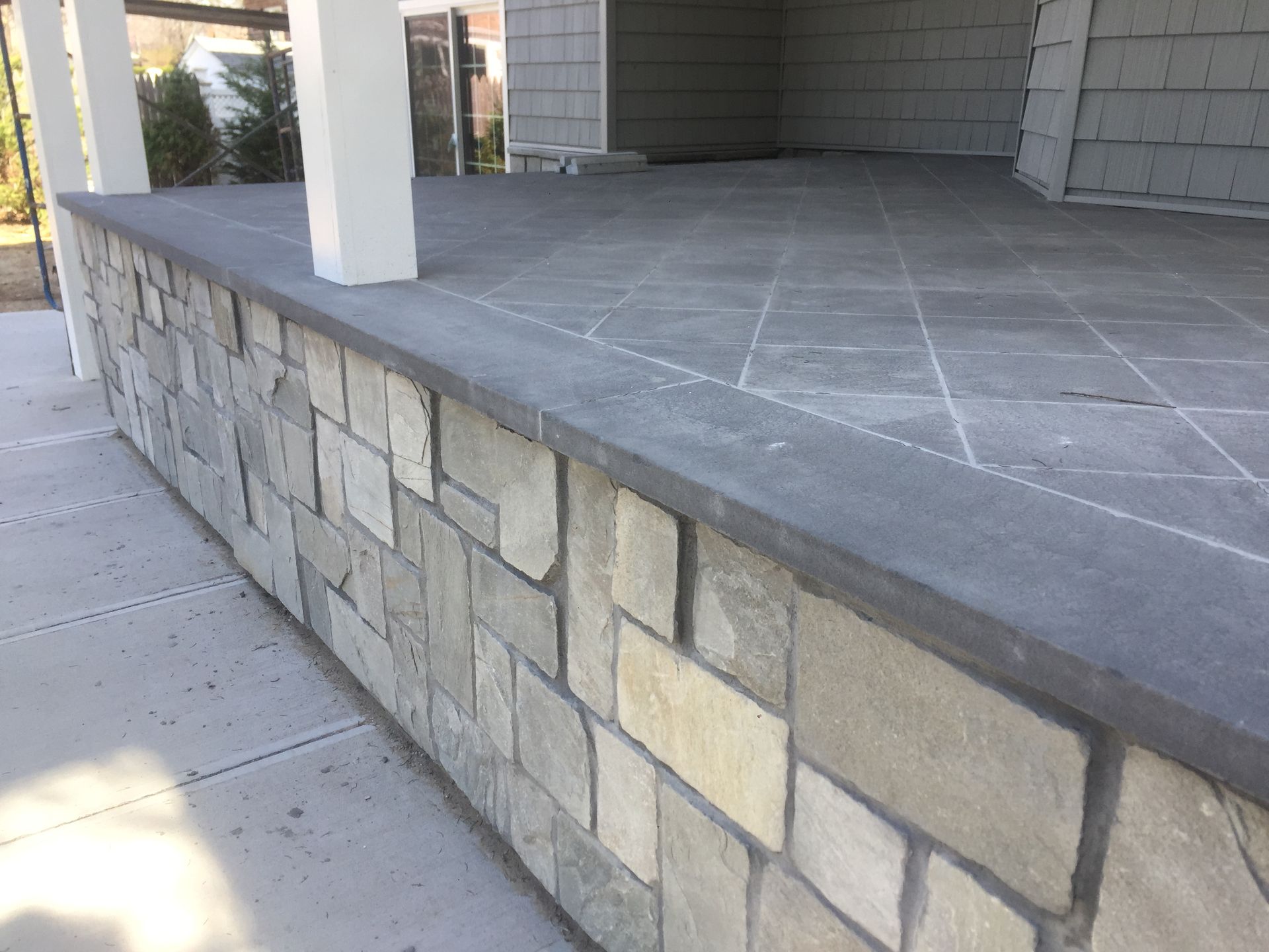 Bluestone Paver Patio