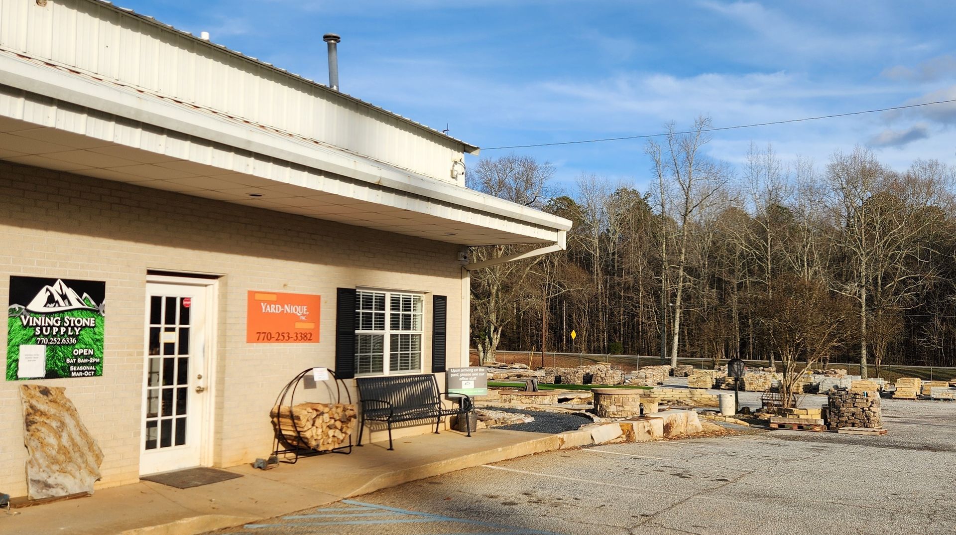 Vining Stone in Sharpsburg, GA front offic