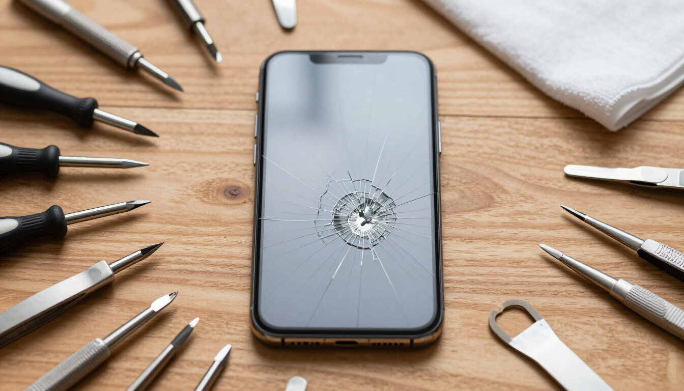 Smartphone Reparatur Szenario