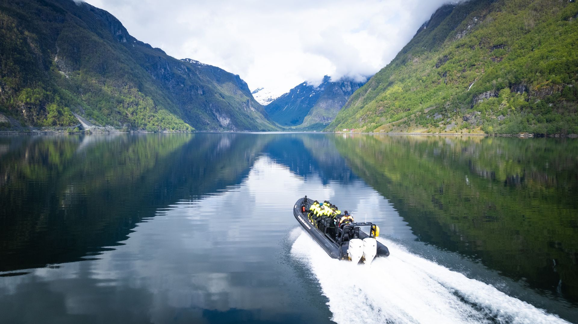 RIB safari on the Osafjord branch of the Hardangerfjord