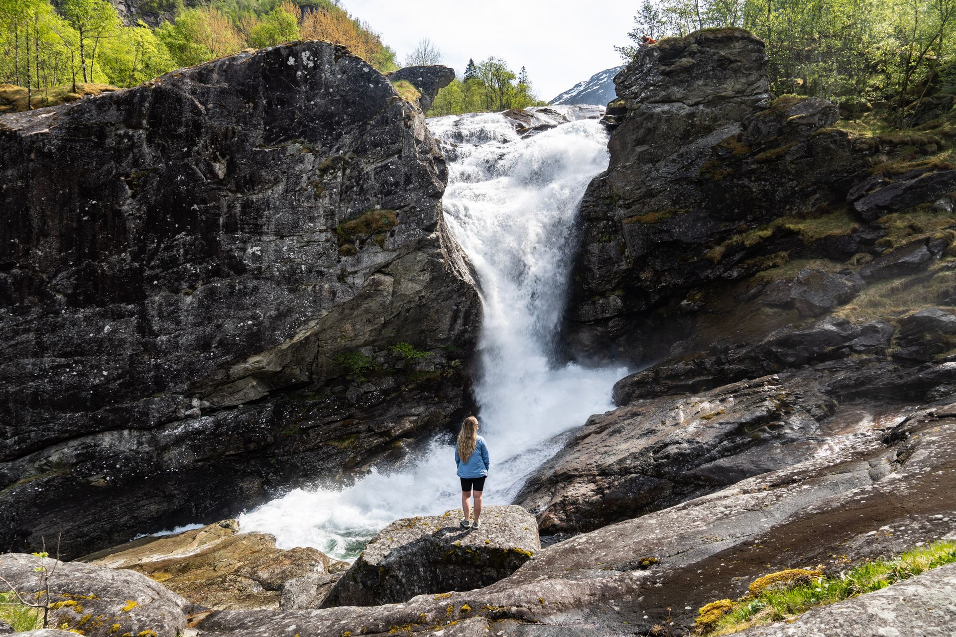 Røykjafossen waterfall in Osa, Ulvik. Photo: Marius Haugsdal