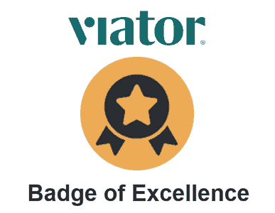 Viator badge of excellence 